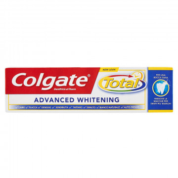 Colgate Dentifricio Total Advanced Whitening,  75 Ml