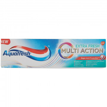 Aquafresh - Dentifricio Multi Action, Extra Fresh,  75 Ml