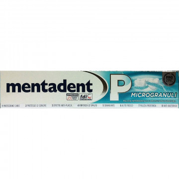 Mentadent Dentifricio Microgranuli Fluoro&Zincocitrato,  75 Ml