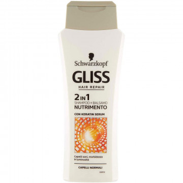 Testanera Gliss Balsamo 2 in 1 Capelli,  250Ml