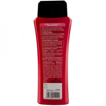 Testanera Gliss Shampoo Color Protect & Shine, per capelli colorati o con meches,  250 Ml