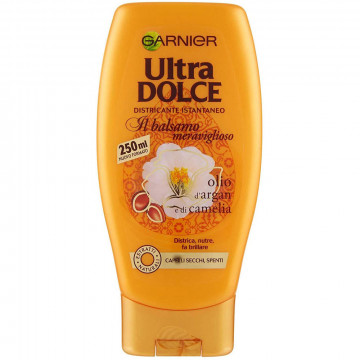 Garnier Garnier Ultra Dolce Balsamo Meraviglioso all' Olio D'Argan e di Camelia, per Capelli Secchi,  250Ml