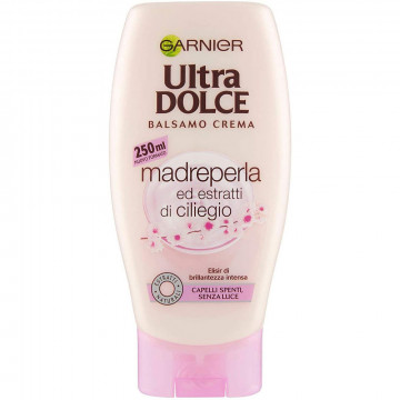 Garnier Balsamo Crema Madreperla e Ciliegio, Capelli Spenti senza Luce, 250 Ml