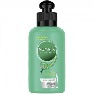 Sunsilk - Crema Disciplinante Per Capelli Ricci e Mossi, Senza Risciacquo,  200 Ml