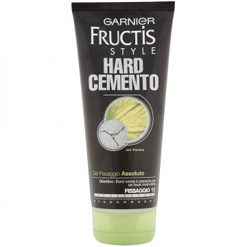 Garnier Fructis Hard Cemento Gel Fissaggio Assoluto,  200 Ml