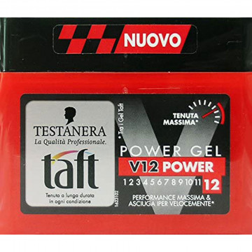 Testanera Taft V12 Tenuta Immediata Power Gel 12, 250 Ml