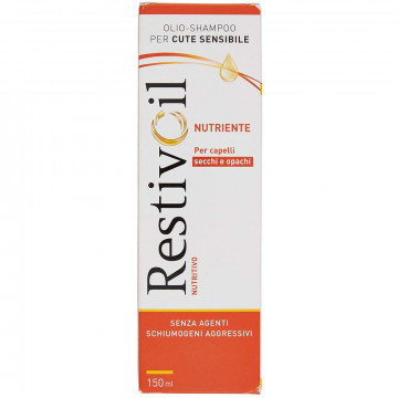 Restivoil Olio Shampoo per Capelli Anticaduta e Rinforzante Nutritivo,  150 Ml