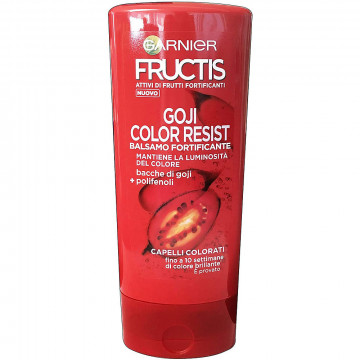 Garnier Balsamo Fructis Goji Color Resist, Balsamo per Capelli Colorati,  200 Ml