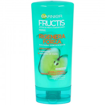 Garnier Balsamo Fructis Rigenera Forza, Balsamo per Capelli Fragili Tendenti alla caduta da rottura,  200 Ml