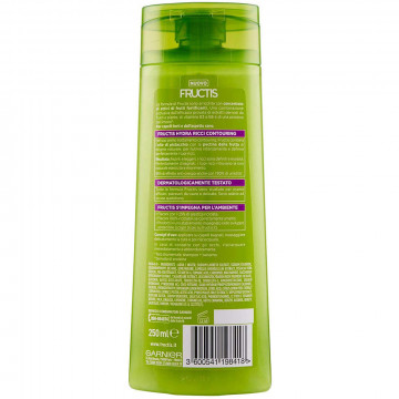 Garnier Fructis Hydra Ricci Shampoo per Capelli da Mossi a Ricci, 250 Ml