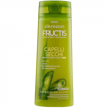 Garnier Fructis Capelli Secchi 2in1 Shampoo per Capelli Secchi,  250 Ml