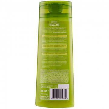 Garnier Fructis Capelli Secchi 2in1 Shampoo per Capelli Secchi,  250 Ml