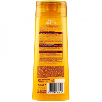 Garnier Shampoo Fructis Oil Repair 3 Burro, Shampoo Burro per Capelli Molto Secchi,  250 Ml