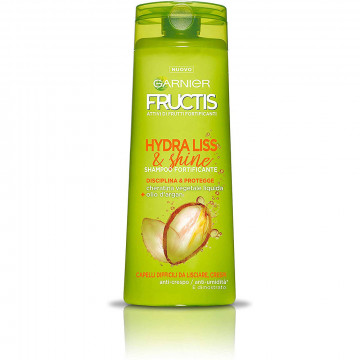 Garnier Fructis Hydra Liss Shampoo per Capelli Difficili da Lisciare, 250Ml