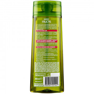 Garnier Fructis Hydra Liss Shampoo per Capelli Difficili da Lisciare, 250Ml