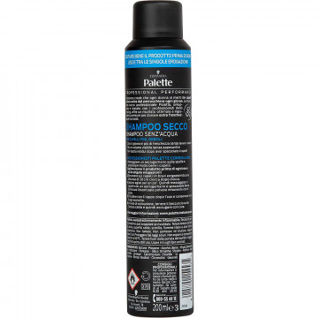 Schwarzkopf Palette Styling Shampoo Secco, per capelli fini e deboli,  200 Ml