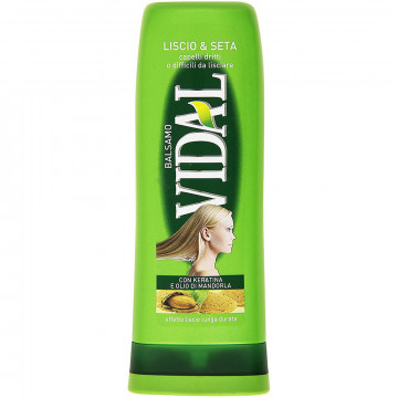 Vidal Balsamo Liscio & Seta, Capelli Dritti o Difficili da Lisciare,  200 Ml