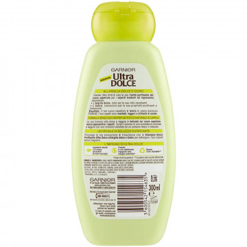 Garnier Ultra Dolce Shampoo Purificante Argilla Dolce e Cedro, per Capelligassi,  300Ml