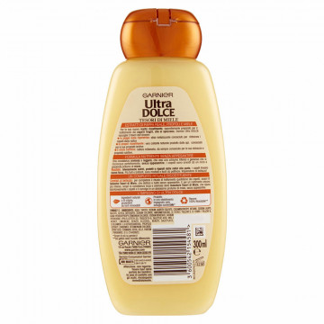 Garnier Ultra Dolce Shampoo Tesori Di Miele Pappa Reale E Propoli, 300 Ml