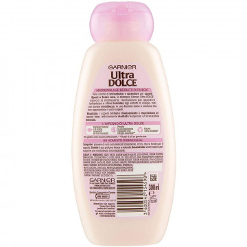 Garnier Ultra Dolce Shampoo Madreperla, 300 Ml