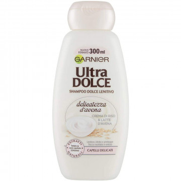 Garnier Ultra Dolce Shampoo Delicato D'Avena, 300 Ml