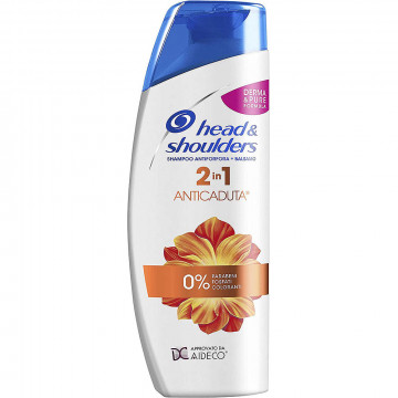 Head & Shoulders Shampoo e Balsamo 2in1 Anticaduta e Antiforfora, per Capelli, 225 Ml