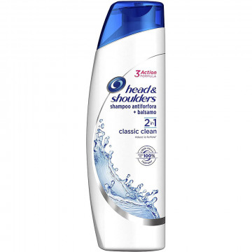 Head & Shoulders Shampoo E Balsamo 2In1   Classico  Antiforfora, 225 Ml