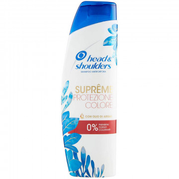 Supreme Protezione Colore Shampoo Antiforfora, 225 Ml