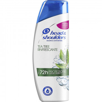 Head & Shoulders Tea Tree Rinfrescante Antiforfora Shampoo, 250Ml