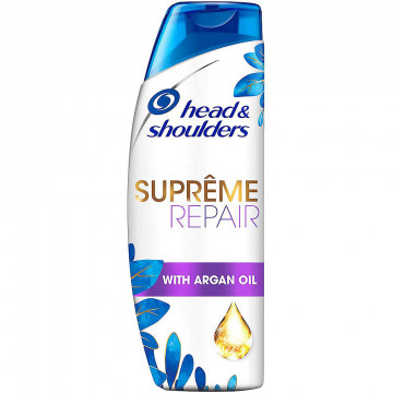 Head & Shoulders Shampoo Supreme Ripara Antiforfora Olio di Argan, 225Ml