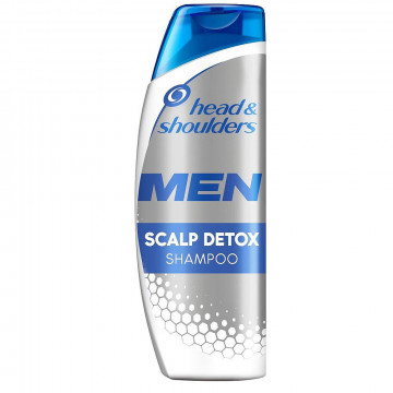 Head & Shoulders Men Ultra Detox per la Cute Shampoo Antiforfora, 225 Ml