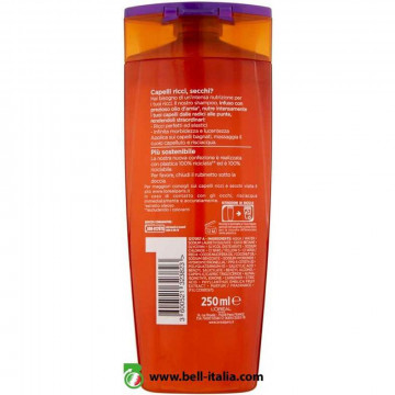 L'Oreal Elvive Olio straordinario shampoo ricci sublimi capelli ricci o mossi, 250 Ml