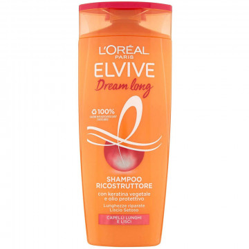 L'Oréal Elvive Shampoo Lisci Keratina, 250 Ml