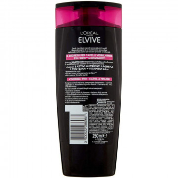 L'Oréal Elvive Shampoo Arginina Resist 2In1, 250 Ml