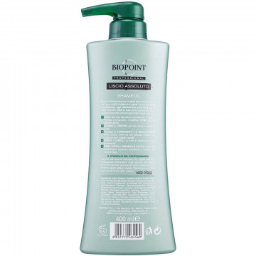 Biopoint Shampoo Liscio Assoluto, 400 Ml