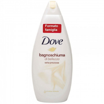 Dove Bagnoschiuma di Bellezza Seta Preziosa, 700 Ml