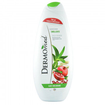 Dermomed Bagnoschiuma aloe&melograno, 750 Ml