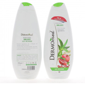 Dermomed Bagnoschiuma aloe&melograno, 750 Ml