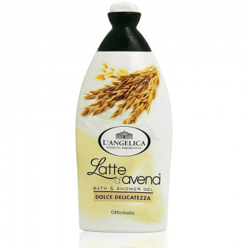 L'Angelica Haferflocken shower gel schiuma bagno schiuma schiuma bagno schiuma, 500Ml