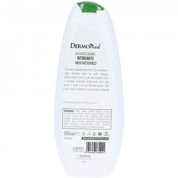 Dermomed Bagnoschiuma muschio bianco, 500 Ml