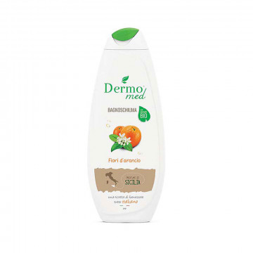 Dermomed Bagnoschiuma fiori d’arancio, 500 Ml