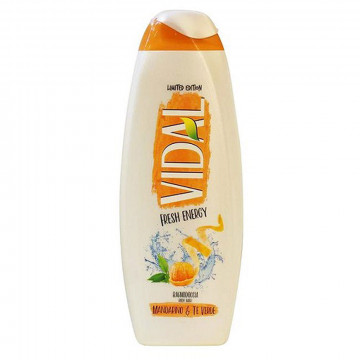 Vidal Bagnoschiuma Mandarino & TE Verde, 500 Ml