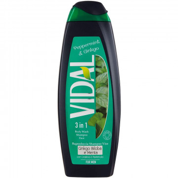 Vidal Bagno Mint & Ginkgo, 500 Ml