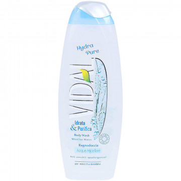 Vidal - Bagnoschiuma Hydra Pure, 500 Ml