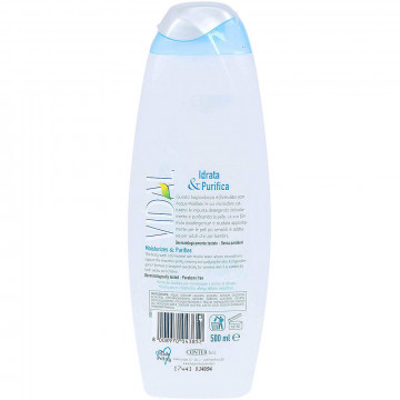 Vidal - Bagnoschiuma Hydra Pure, 500 Ml