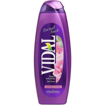 Vidal - Bagno Vellutante, Camelia e Ambra, 500 Ml