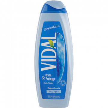 Vidal Bagno Dermoprotettivo, talco liquido, 500 Ml