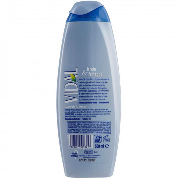 Vidal Bagno Dermoprotettivo, talco liquido, 500 Ml