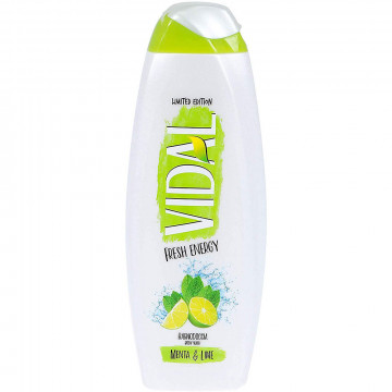 Vidal Bagno Schiuma Menta & Lime, 500 Ml