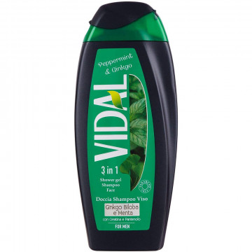 Vidal Doccia Mint & Ginkgo, 250 Ml